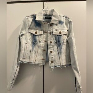 NWOT Ramy Brook Light Wash Denim Jacket